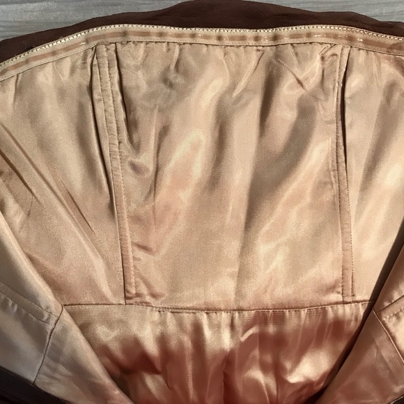 BCBGMAXAZRIA Festival Hobo Silk Maxi Floral Multi-layer Crinkle Dress Size 4 - Picture 8 of 15